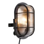 Nordlux Skotlampe Wall Light Black | Suitable for 1x E27