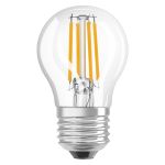 Osram LED Superstar E27 Ball Filament Clear 3.4W 470lm - 940 Cool White | Best Colour Rendering - Dimmable - Replaces 40W