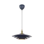Nordlux Bretagne 38 Pendant Metal Grey | Suitable for 1x G9