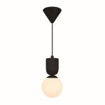 Nordlux Sadie Pendant Composite Black | Suitable for 1x E14