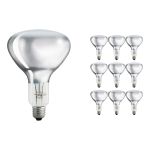  Multipack 10xPhilips R125 IR 375W E27 230-250V