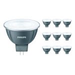Multipack 10x Philips Master LED Spot GU5.3 MR16 7.5W 621lm 36D - 930 Warm White | Best Colour Rendering - Dimmable - Replaces 50W