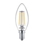 Philips Corepro LED Candle E14 Filament Clear 4.3W 470lm - 827 Extra Warm White | Replaces 40W