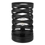 Eglo Table Lamp Cremella Steel Black | Suitable for 1x E27