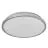 Ledvance LED Bulkhead Orbis Dublin Silver 16W 1100lm - 830 Warm White | 300mm - IP20
