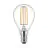 Philips Master Ultra Efficient LED E14 Pear Filament Clear 2.3W 485lm - 827 Extra Warm White | Replaces 40W