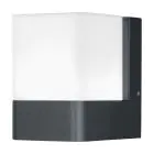 Ledvance Smart+ Wifi Wall Light Cube Dark Grey Outdoor 9.5W 500lm - 830 Warm White | RGBW - Dimmable