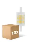 Multipack 10x Ledvance Performance LED R7s Double Ended 78mm Clear 12W 1521lm - 827 Extra Warm White | Dimmable - Replaces 100W