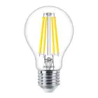 Philips MASTERValue LED E27 Pear Filament Clear 7.8W 1055lm - 940 Cool White | Best Colour Rendering - Dimmable - Replaces 75W