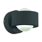 Eglo Wall Light Ono 2 Aluminium Anthracite 2.5W 250lm - 830 Warm White | IP20 