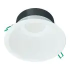 Philips LED Downlight Coreline DN142B Aluminium White 19.2W 2300lm 60D - 830 Warm White | Cutout 200mm - IP20 - White Reflector